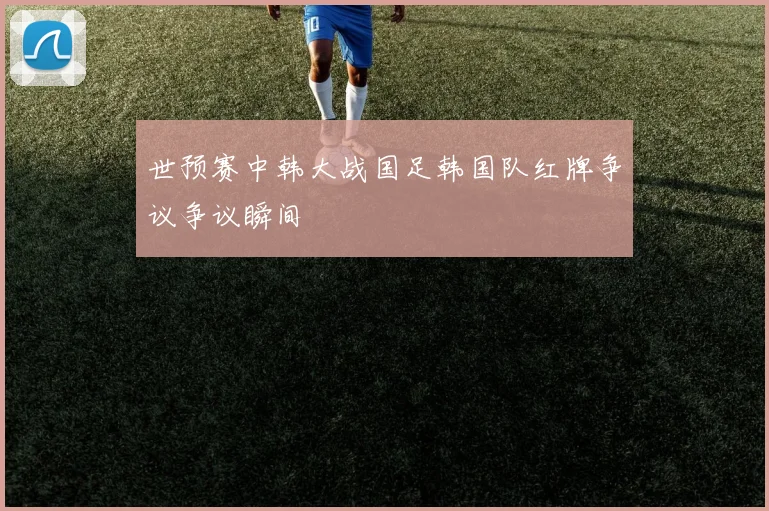 世预赛中韩大战国足韩国队红牌争议争议瞬间